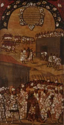 Die Eroberung von Mexiko. Tafel XVII